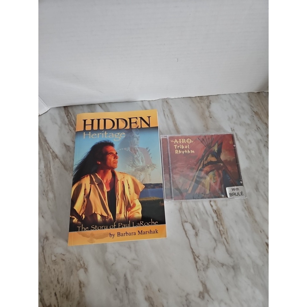 AIRO Tribal Rhythm CD & Hidden Heritage Book The Story Of Paul LaRoche